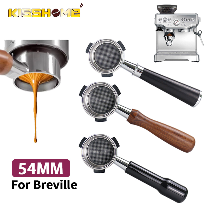 Breville Espresso Bes870 - 54mm Coffee Bottomless Portafilter Naked Fit