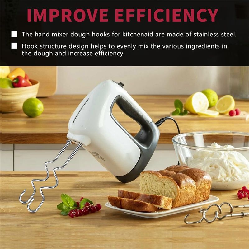 A23E-Dough Hook For Hand Mixer - Kitchenaid Mixer Hand Mixer review and price