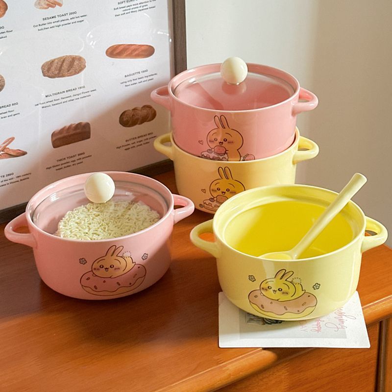 Chiikawa Cute Cartoon Ceramic  - Dim Sum Basket review and price