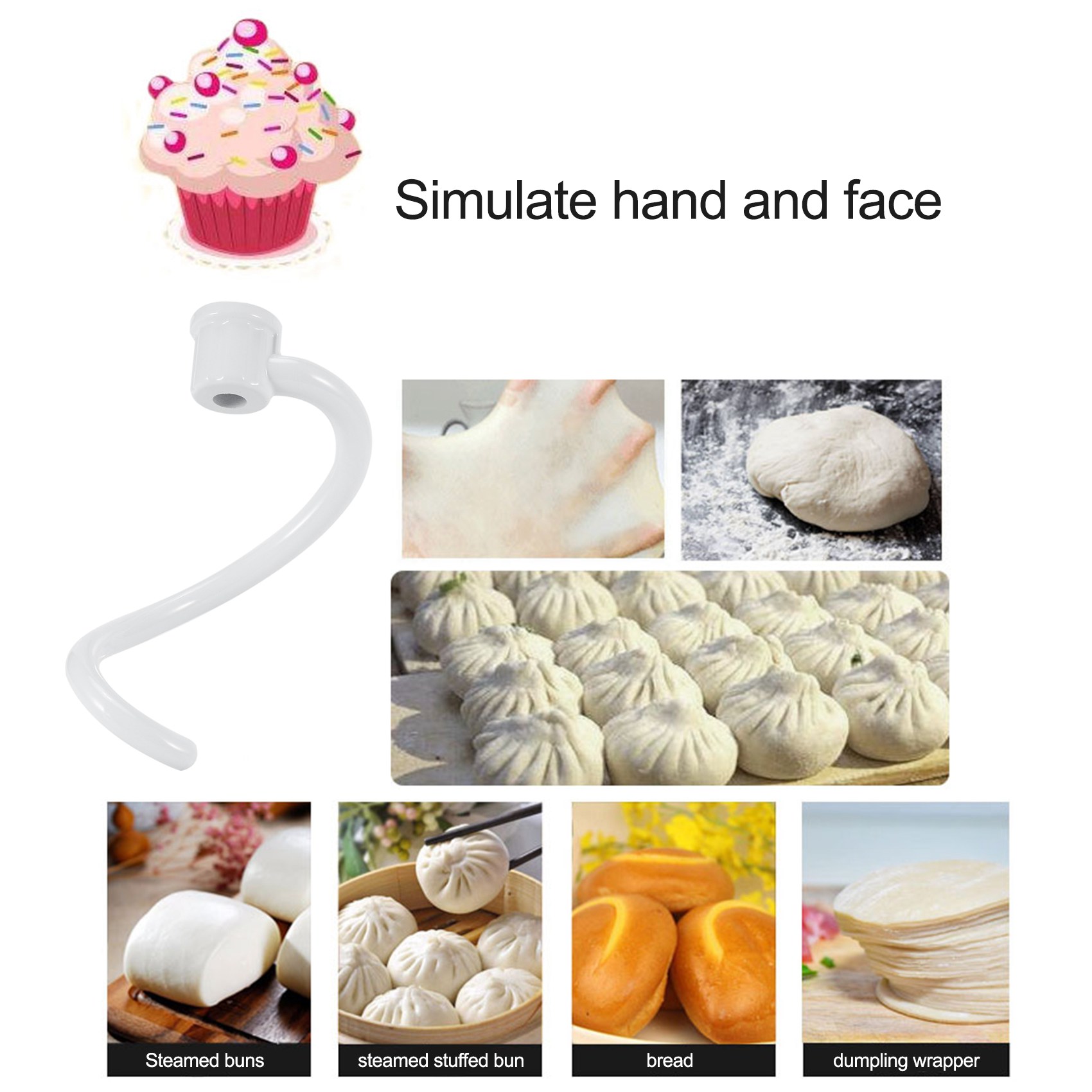 Ideal# Spiral Dough Hook Repla - Kitchenaid Mixer Pro 600 review and price