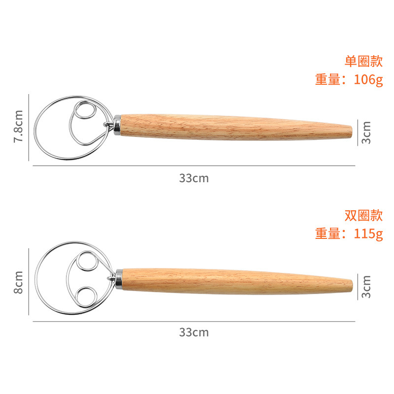 8Pcs 13 Inch Oak Handle Flour  - Danish Pancake Pan review and price