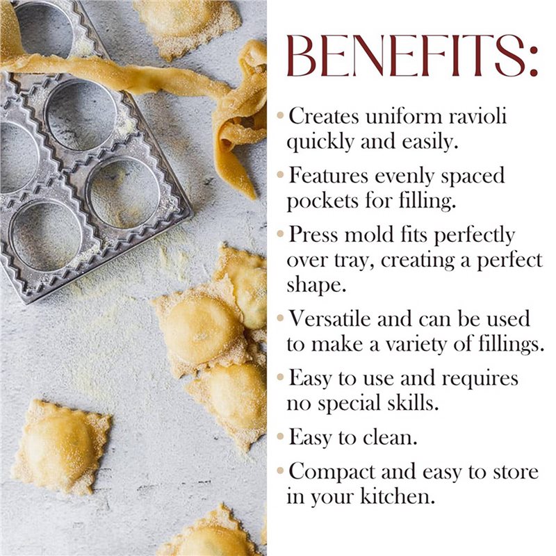 AC62-2X Ravioli Maker Press Mo - Potsticker Mold review and price