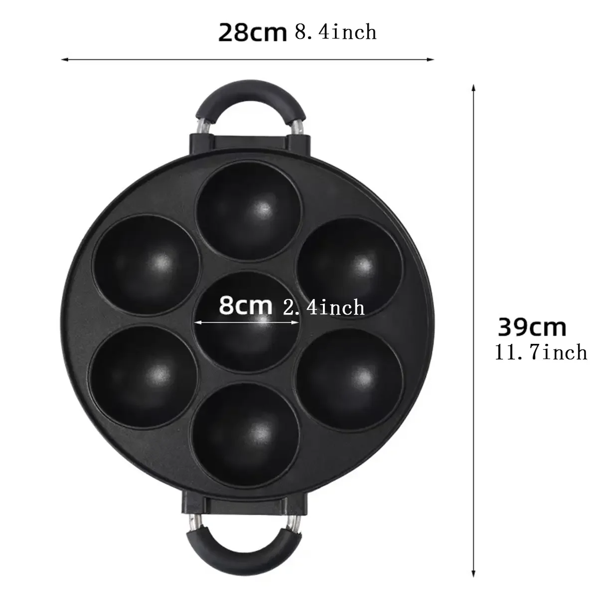 7 Hole Cake Cooking Pan Cast I - Cast Iron Corn review and price