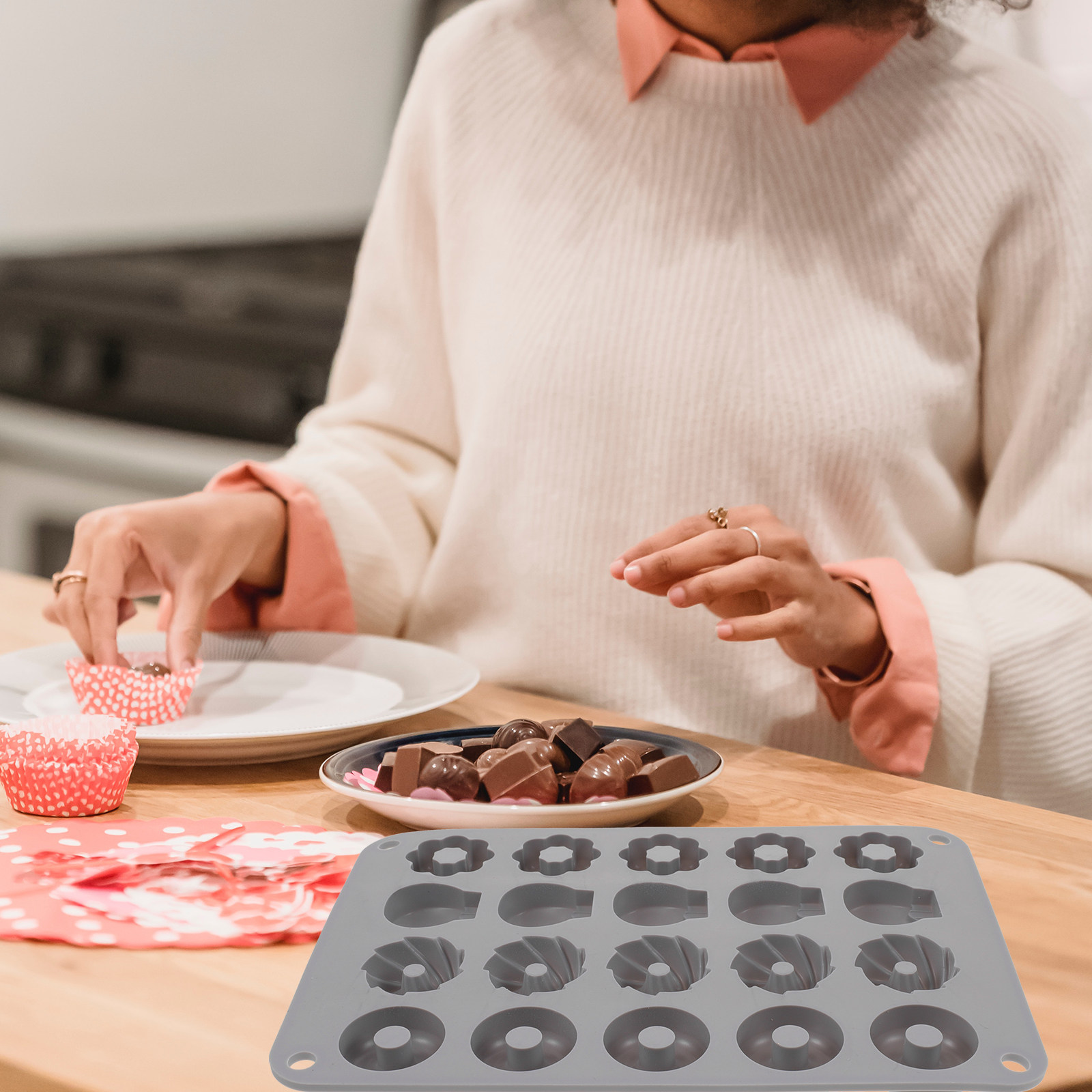 Chocolate Donut Mold Silicone  - Donut Mold Silicone review and price