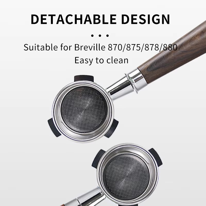 54mm Coffee Bottomless Portafi - Breville Espresso Bes870 review and price